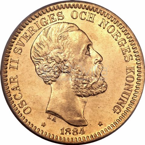 20 Kronor - Oscar II 1877-1899